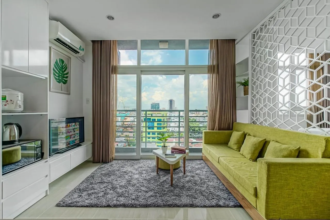 City By Night Ben Thanh Apartments Ho Chi Minh City Vietnam